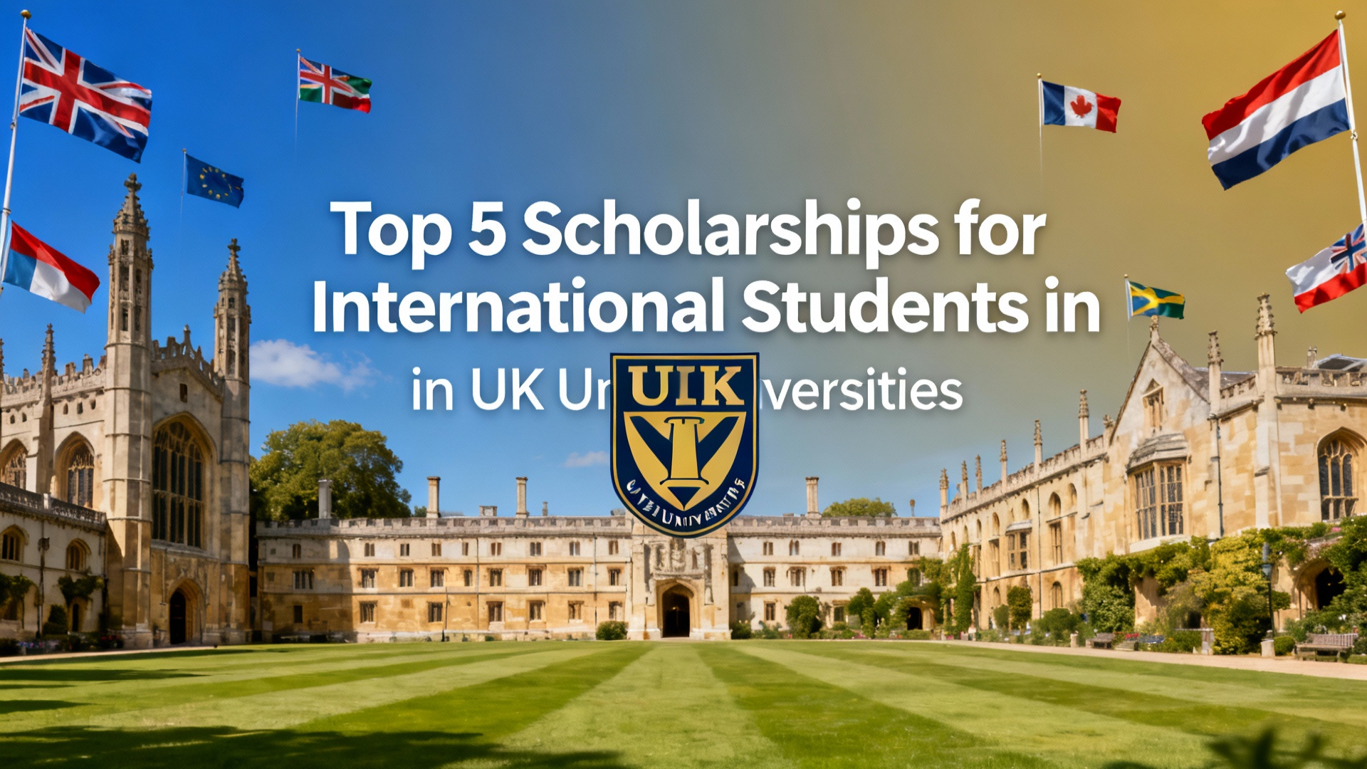 Top 5 Scholarships for International Students in UK Universities